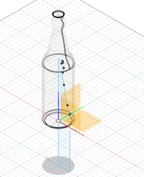 Glass Bottle Fusion Design