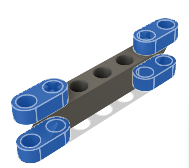 All 4 appendages after extruding