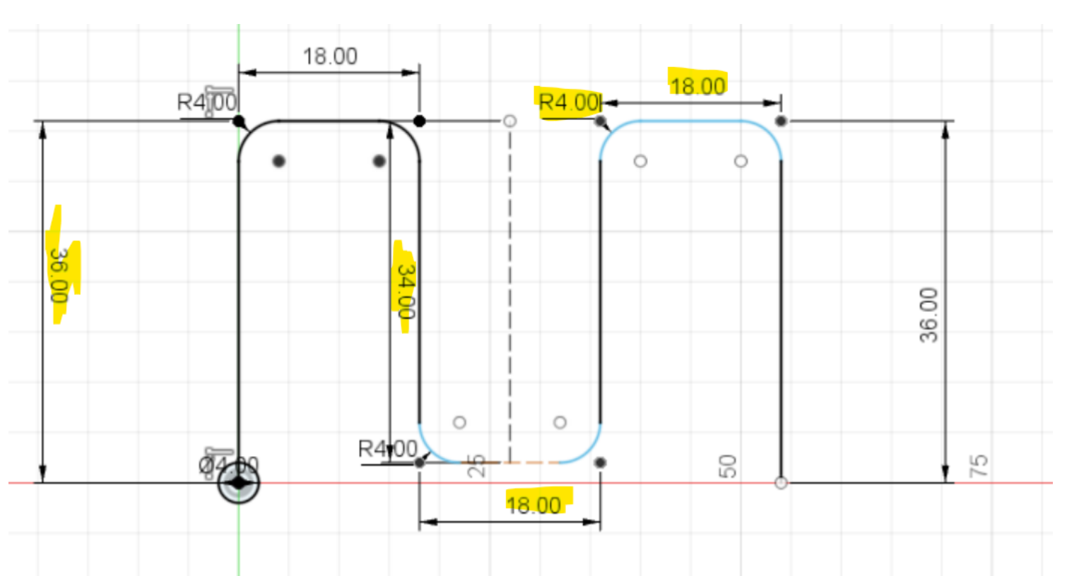 Required bike rack dimensions
