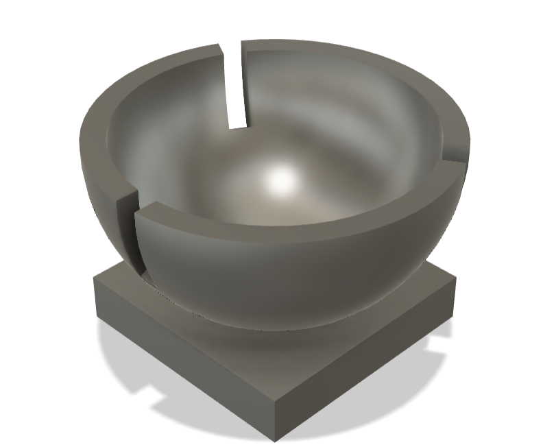 3D view of final design