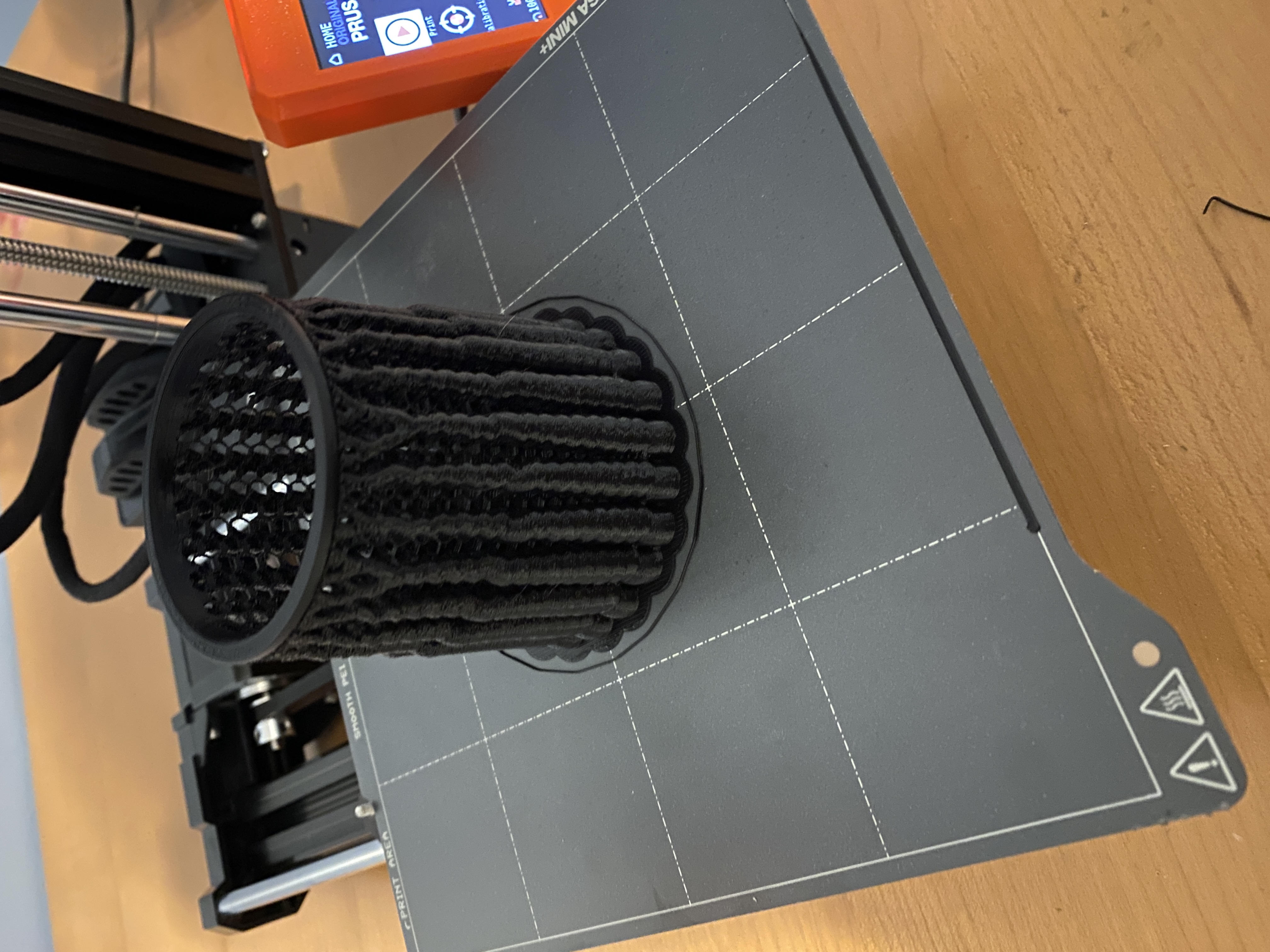 Print with organic supports