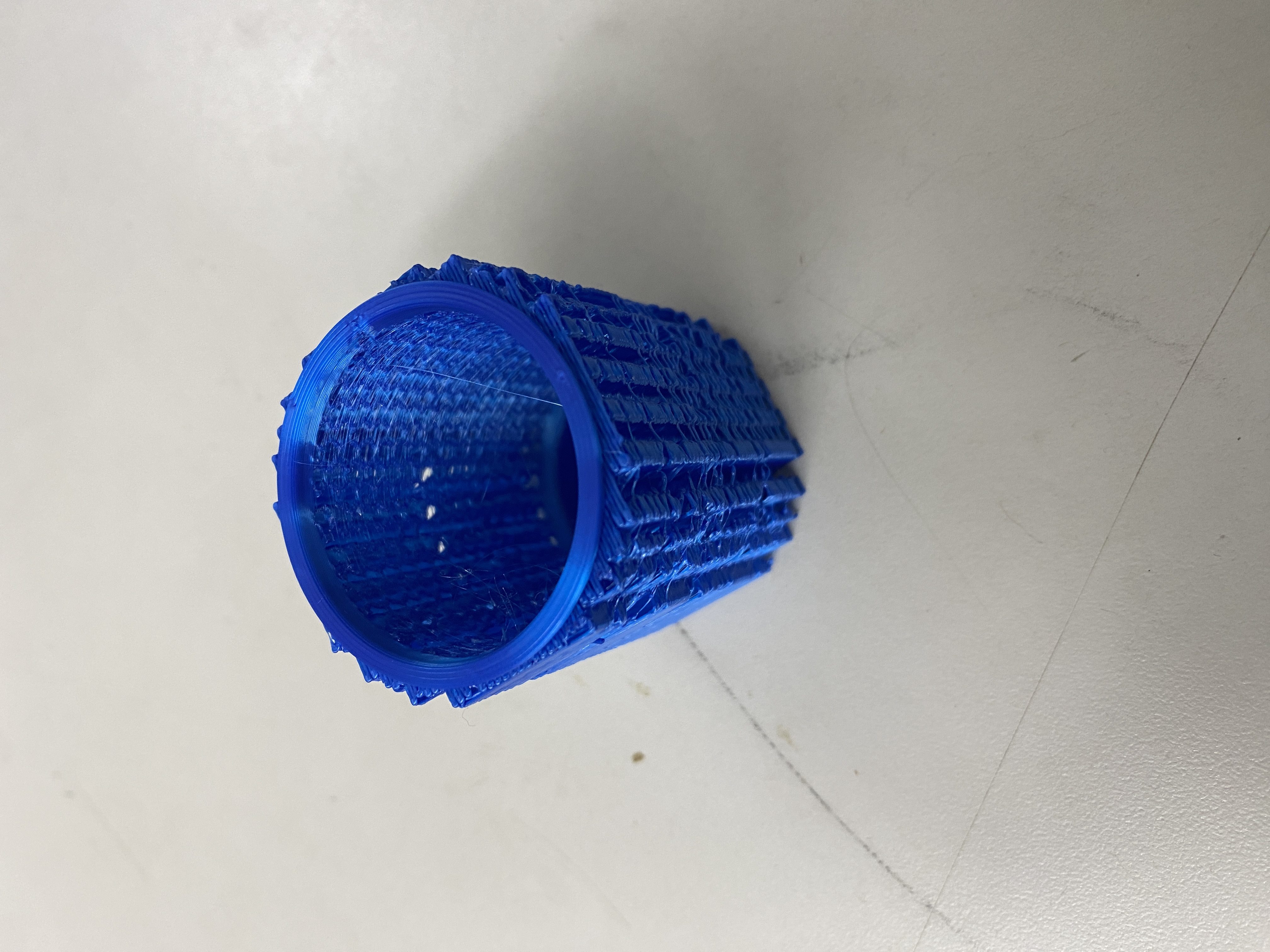 Original print with too many supports
