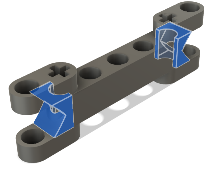 Extruded spline curve