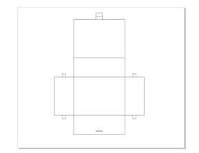 CorelDraw chocolate box design